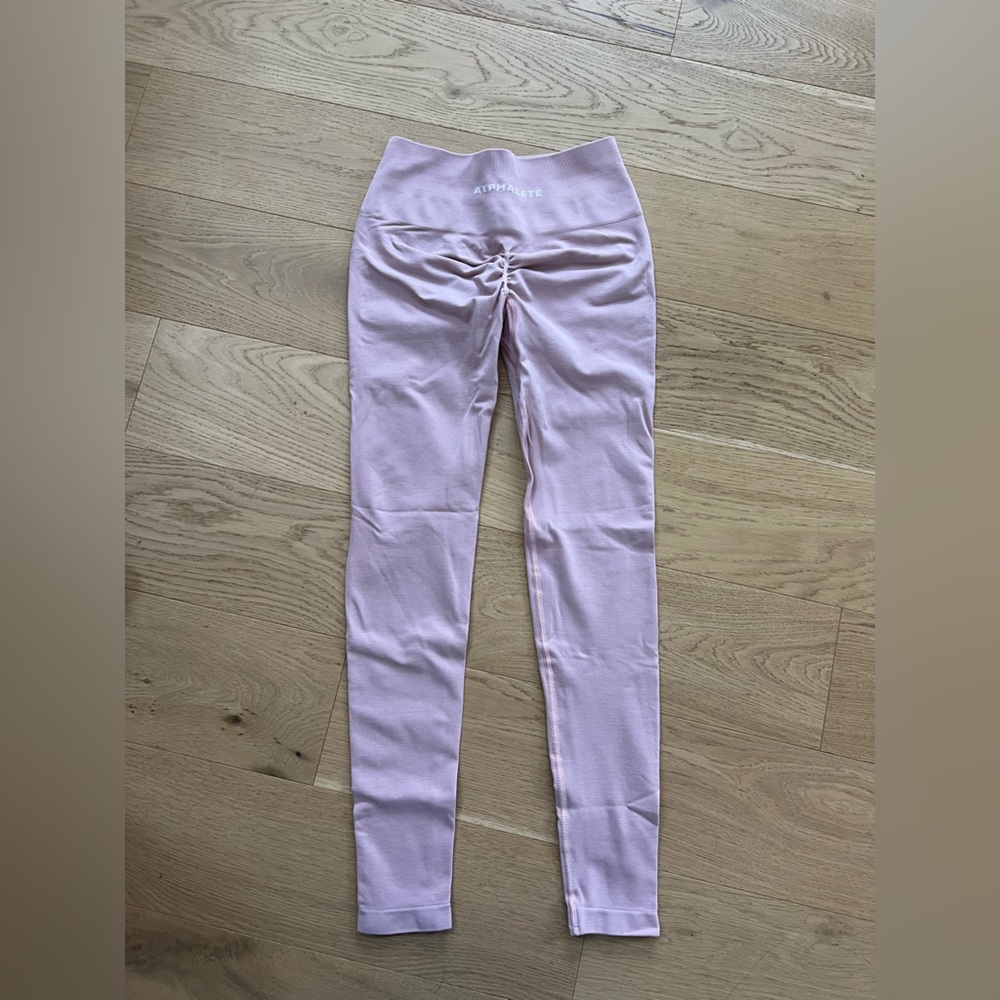Alphalete Amplify pink Leggings Size Small